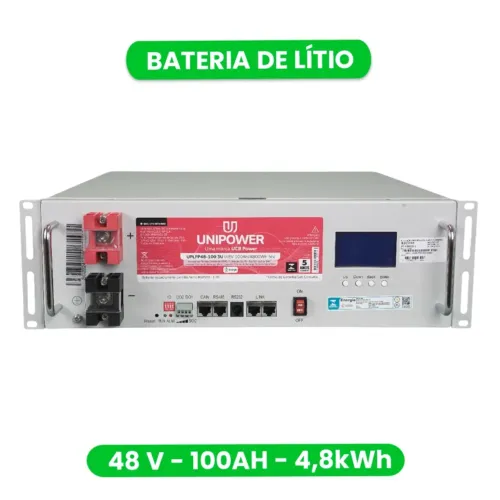 BATERIA DE LITIO UNIPOWER 48V 4,8kWh 100AH