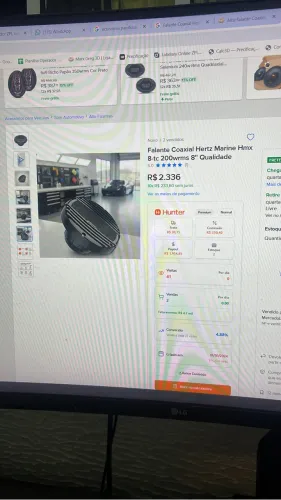 Par Falante Hertz Marine HMX 8-TC 200W RMS 8? Náutico Original