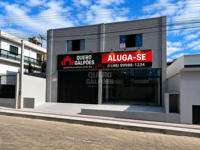 250 m²  ALUGA-SE GALPÃO EM CAMBORIÚ/SC | BAIRRO MONTE ALEGRE
