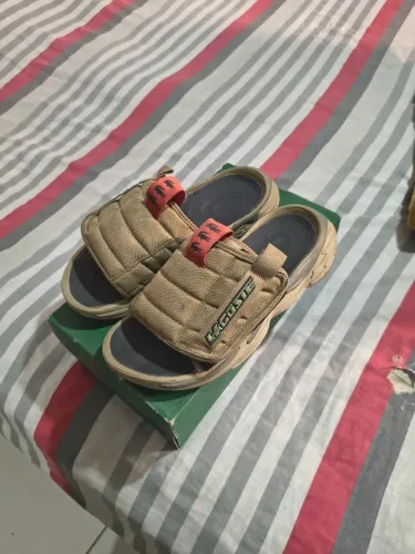 Chinelo Slide Lacoste