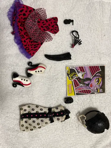 monster high - acessórios operetta (VALORES INDIVIDUAIS NA DESCRIÇÃO)