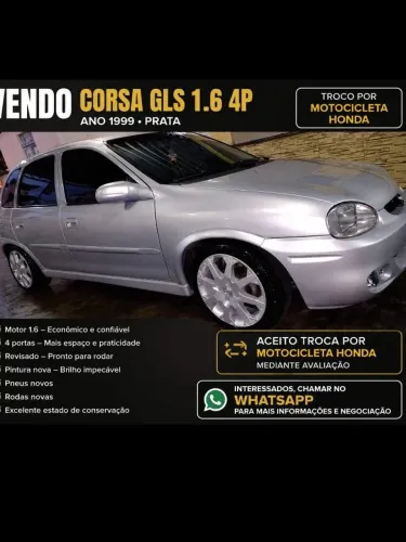 Chevrolet Corsa GLS 1.6 MPFI 5P 1999