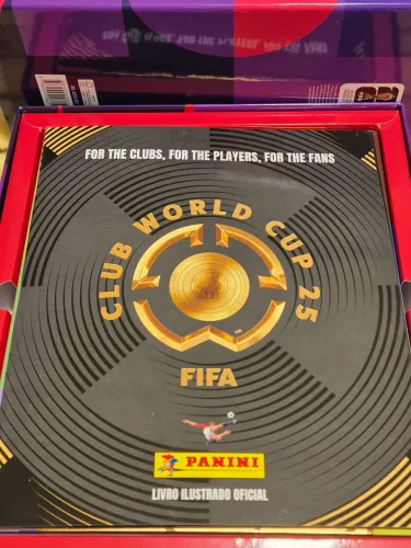Mundial de clubes Copa Fifa 2025. 100 figurinhas + álbum