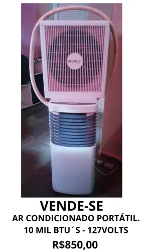 VENDE-SE AR CONDICIONADO PORTÁTIL
