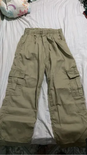 Calça cargo unissex