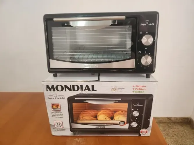 Forno Elétrico Mondial Fr-09 Pratic Cook 6l 650w