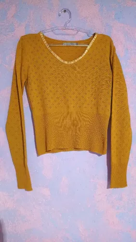 Blusinha Marisa mostarda PeM