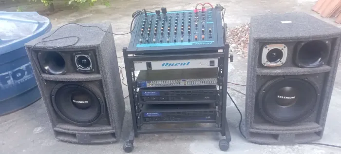 Aparelho de som profissional 