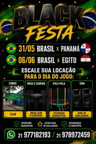 Mesa cadeira Lona e som e diversão para os pequenos !