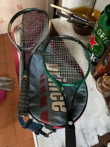 Raquete de tênis Wilson par mais bolsa
