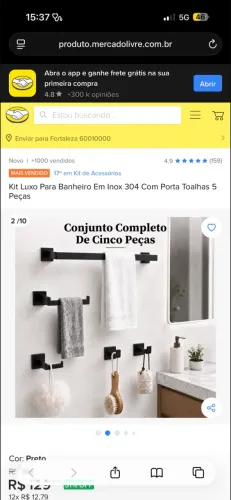 Kit para banheiro