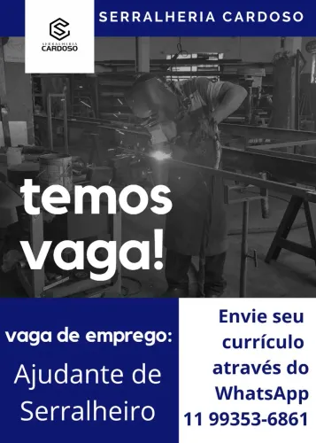 Ajudante de serralheiro 