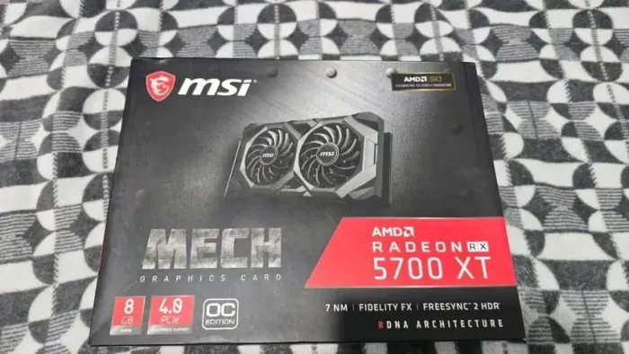 VENDIDO* Placa de Video Radeon RX 5700 XT MECH OC - USADA