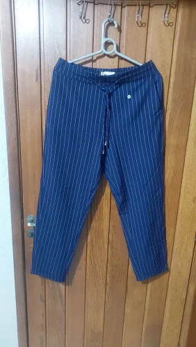 Calça Any Day Alfaiataria Azul tam 40
