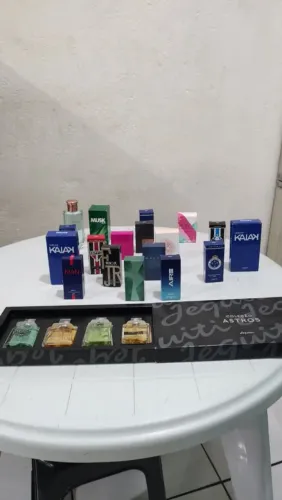 23 perfumes Jequiti e Kaiak novos troco por algo do meu interesse