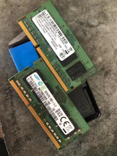 Kit 2 Memórias RAM DDR3L 2GB 1600MHz Notebook (Samsung + Smart) - 4GB