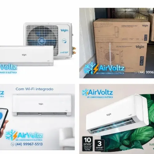 AR-CONDICIONADO ELGIN ECO INVERTER COM WIFI - NOVO COM NOTA FISCAL E GARANTIA DE FABRICA