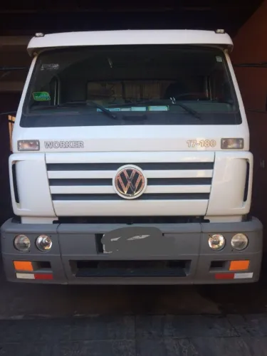 CAMINHÃO VOLSWAGEM VW WORKER 17.180 - CAÇAMBA -POLIGUNDASTE DUPLO - RODOTEC