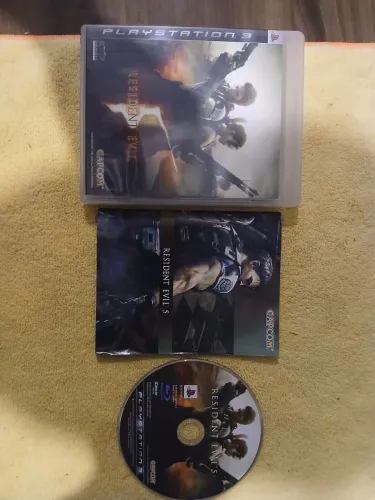 RESIDENT EVIL 5 ORIGINAL E COMPLETO PARA PLAYSTATION 3