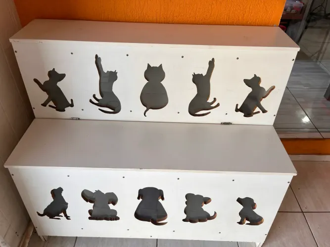 Expositor de ração pet box