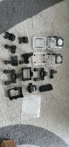 Kit peças câmera de ação, não sei pra qual versão elas servem