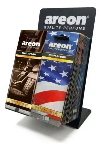 Kit Aromatizantes AREON com 48 Folhas + 1 Expositor - ATACADO