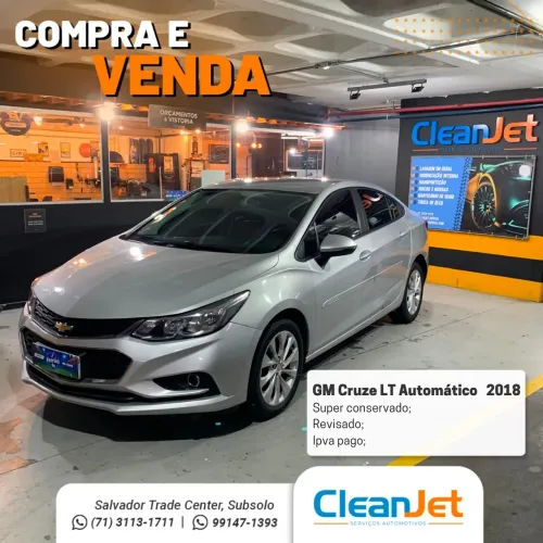 Chevrolet Cruze LT 1.4 16V Turbo Flex 4P Aut. 2018