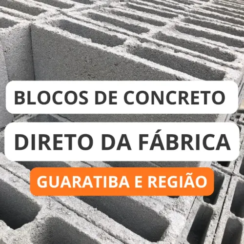 Bloco 09x19x39 com fundo R$2,30 direto da fábrica Guaratiba