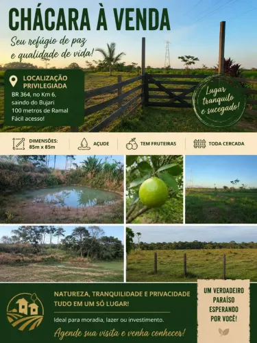 Chácara no Km 6 do Bujari