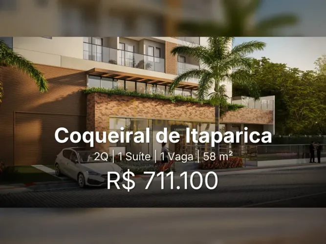 Incrível Apartamento em Coqueiral de Itaparica, Próximo à Praia