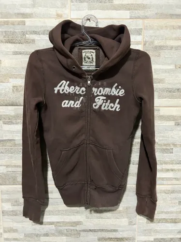 Blusa moletom marrom Abercrombie P