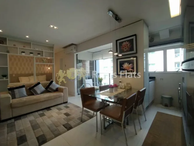 Rarus Flats - Flat para locação - Edifício Option Paraíso