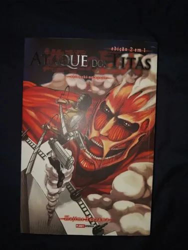 Mangá Ataque dos Titãs vol especial 2 em 1 e um vol. extra