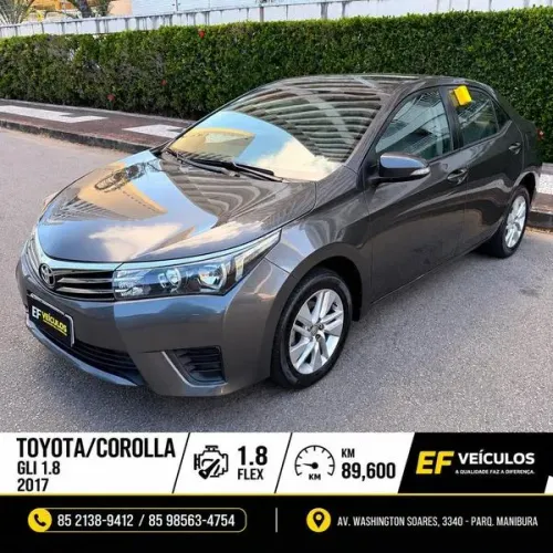 Toyota Corolla GLI 1.8 Flex 16V Aut. 2017
