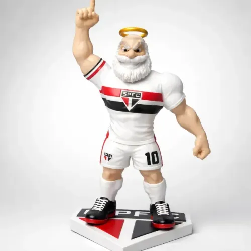 Boneco Mascote São Paulo 3d
