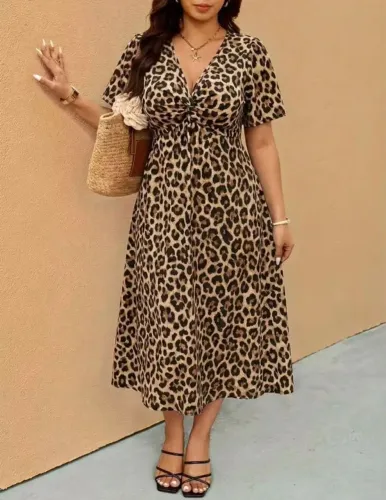 Vestido de oncinha - Animal Print - 42/44 