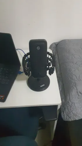 Microfone Elgato wave 1 + base anti ruido