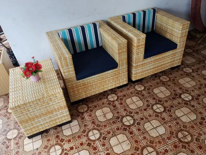 Jogo de poltronas de área esterna 