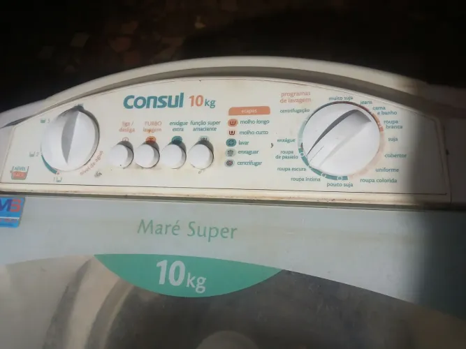 ? MÁQUINA DE LAVAR CONSUL 10 KG - FUNCIONANDO