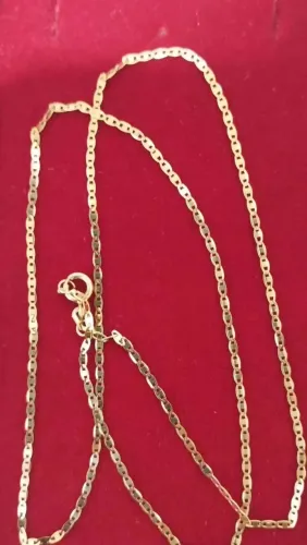 Cordão de ouro18k, maciço tamanho pequeno vendo ou troco também valor negociável 1.300