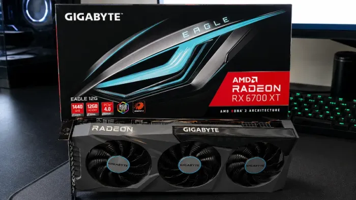 Placa de Vídeo RX 6700 XT Gigabyte Eagle 12GB GDDR6