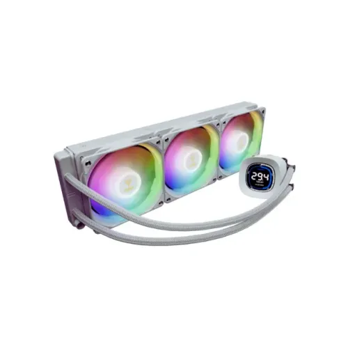 Water Cooler Gamdias Aura GL 360 Digital WH Display e ARGB