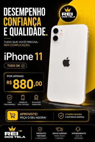 iPhone 11 tudo funcionando