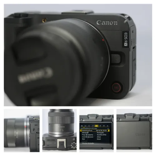Canon EOS R50v com lente RF-S 14-30mm
