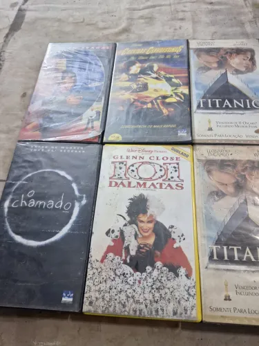 fitas de vídeo k7 original. valor unitário