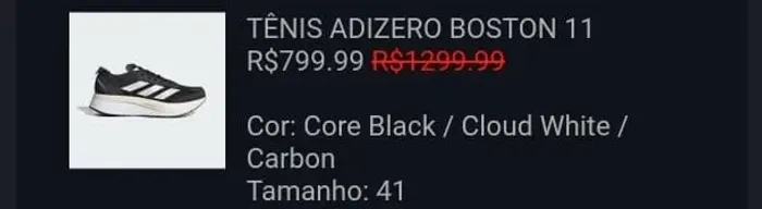 Tênis adidas adizero Boston 11