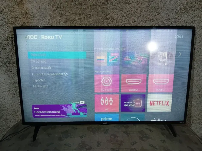 Tv aoc 43 leia o anúncio 