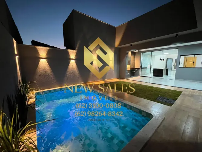 Casa- 3 suítes, 164m², 4 vagas,- Parque Industrial João Braz