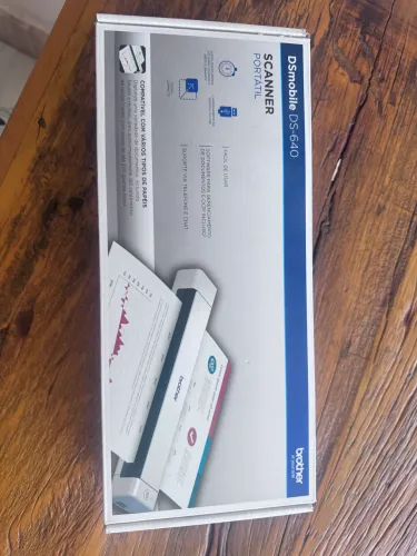 Scanner Portátil Brother DSmobile DS-640 - Novo na Caixa