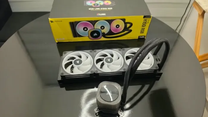 Water Cooler Corsair iCUE LINK H150i RGB 360mm - Excelente Estado!
